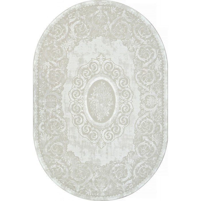 

Ковёр овальный Valentis Sirocco, размер 80x150 см, цвет beige/white