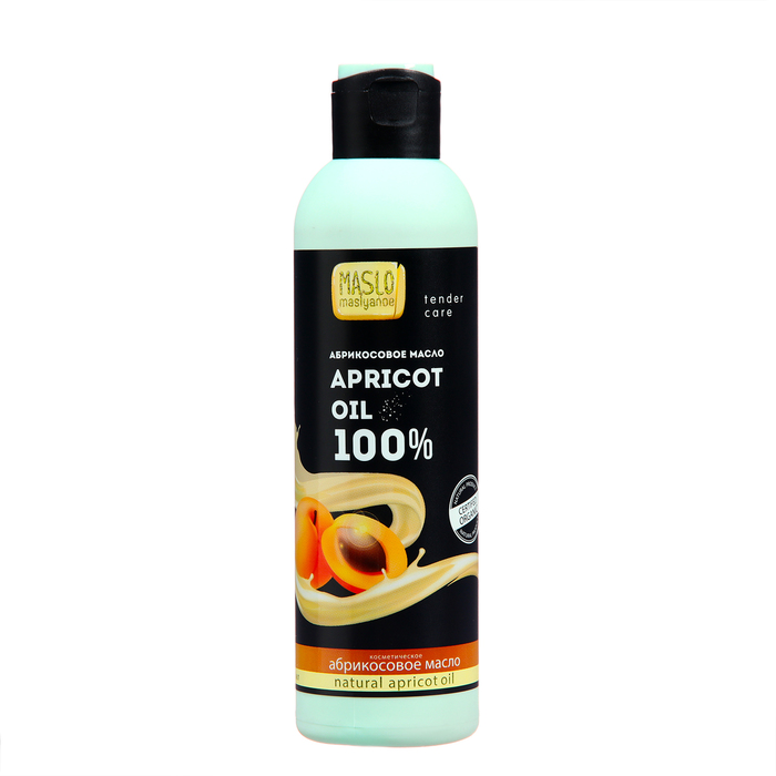 Абрикосовое масло, Maslo Maslyanoe 100%, 200 мл