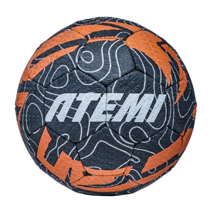 Мяч футбольный Atemi TIGER STREET, резина, р.5, р/ш, окруж 68-71
