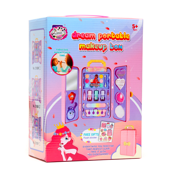 Набор детской косметики для девочек «Шкафчик мечты»