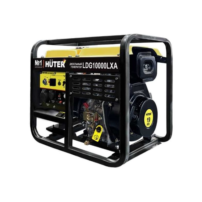 

Генератор дизельный Huter LDG 7000LXА, 220 В, 5,5 кВт, 14 л, синхронный, 11 л/с