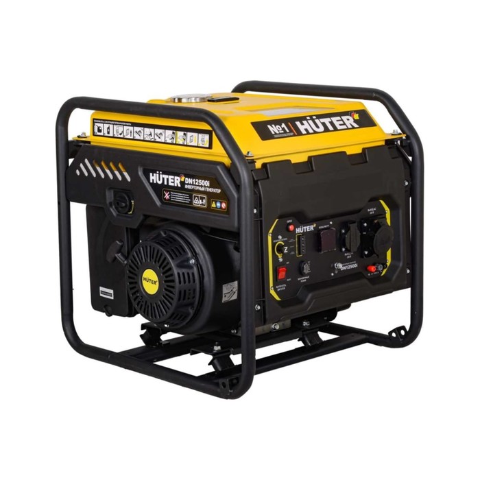 

Генератор инверторный Huter DN12500i, 220 В, 8 кВт, 25 л, 50 А, 0,375 л/ч, 4Т, 84 дБ