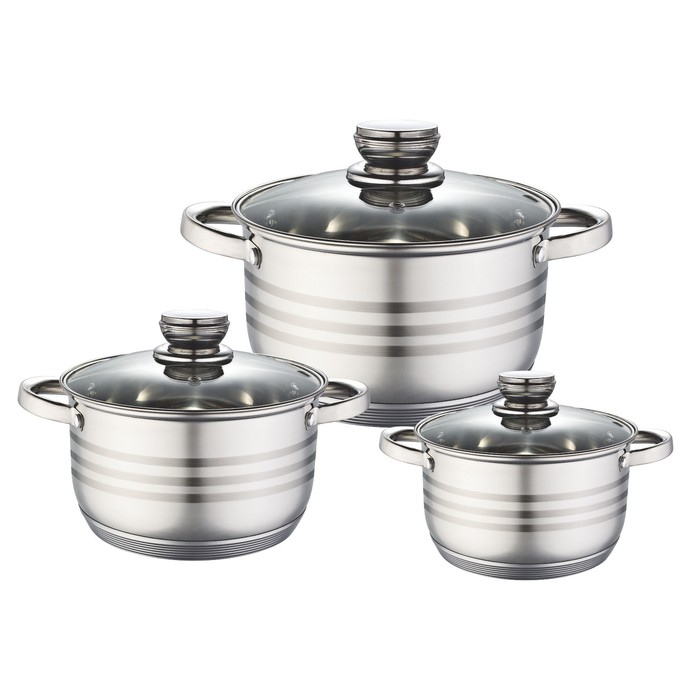 Набор посуды Bekker Premium, 6 предметов набор bekker premium silver marble 6 предметов bk 4615