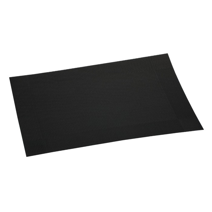 Салфетка сервировочная Regent Linea Desco, 30х45 см, цвет чёрный салфетка сервировочная снуббинг 30х45 см цвет коричневый