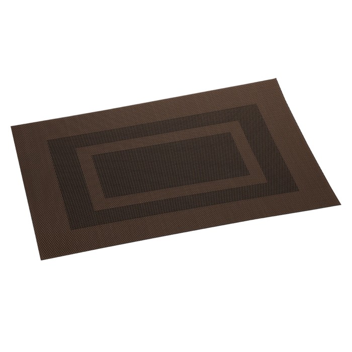 Салфетка сервировочная Regent Linea Desco, 30х45 см, цвет коричневый салфетка сервировочная снуббинг 30х45 см цвет коричневый