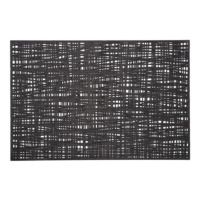 Подставка под горячее Zeller, размер 30х45 см, цвет чёрный