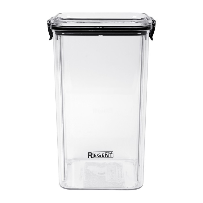 Контейнер для сыпучих продуктов Regent inox Desco, пластик, 1.3 л контейнер для продуктов фокус 0 73 л пластик в ассортименте
