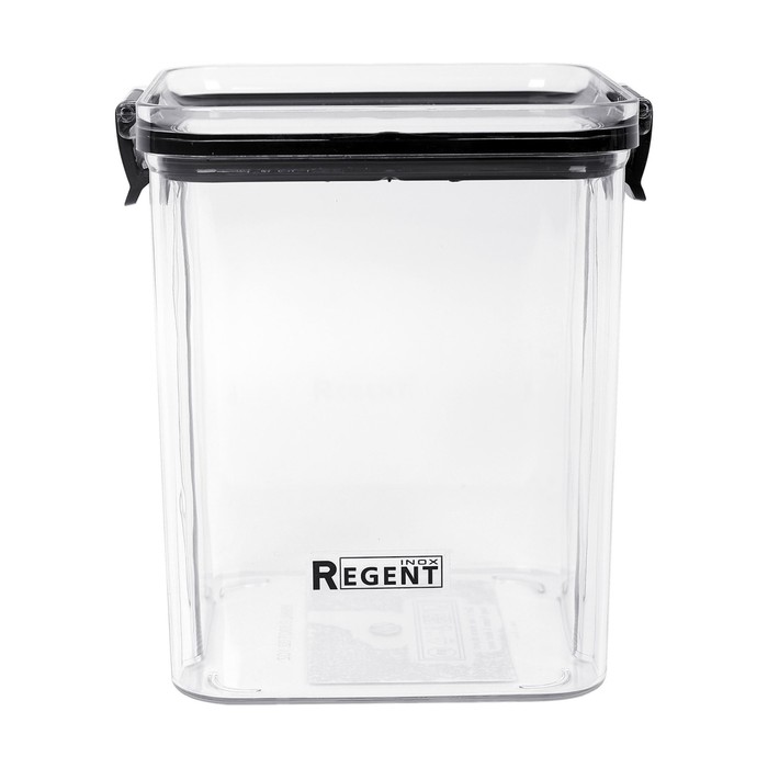 Контейнер для сыпучих продуктов Regent inox Desco, пластик, 0.95 л контейнер для продуктов фокус 0 73 л пластик в ассортименте