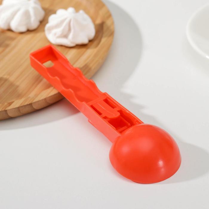 фото Ложка для мороженого доляна «мульти», 17 см, цвет микс