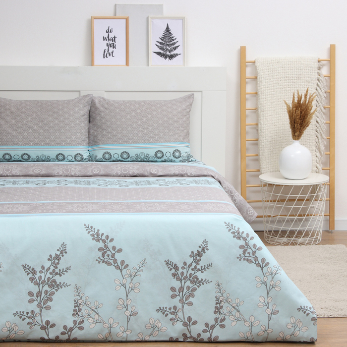 

Постельное бельё LoveLife евро Flower 225х215см, 240х220см, 50х70см-2шт, хлопок, бязь, 125г/м2