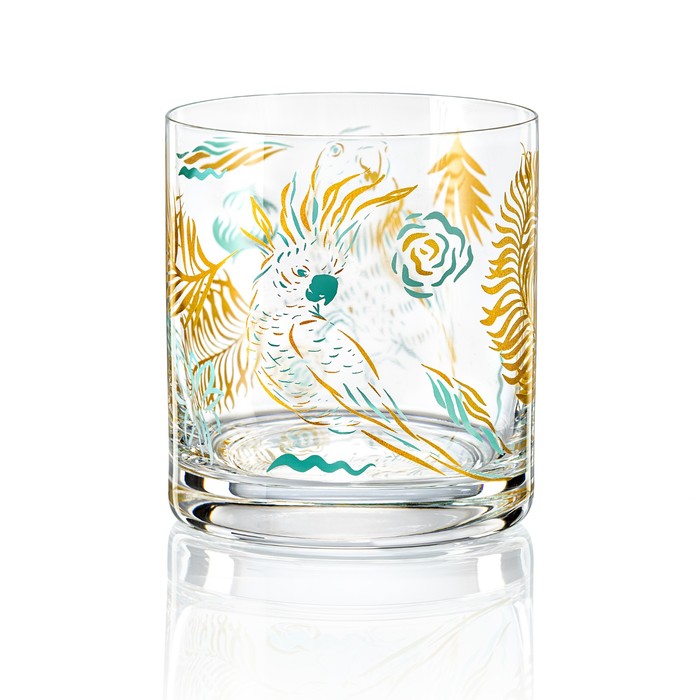 Набор стаканов для виски Crystalex «Барлайн. Карибская мечта», 280 мл, 6 шт набор стаканов для виски барлайн 6 шт 280 мл гладкое бесцветное стекло