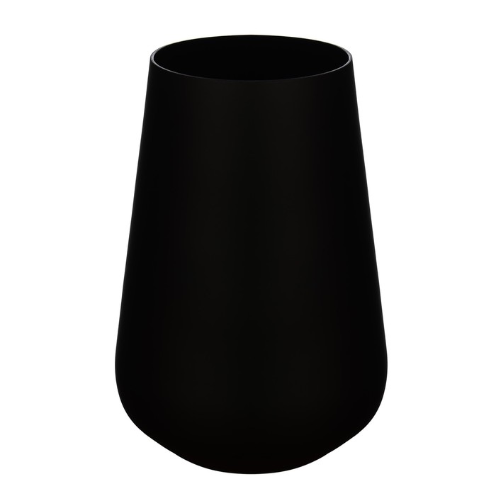 Набор стаканов Crystalex «Сандра», 380 мл, 6 шт, цвет матовый чёрный