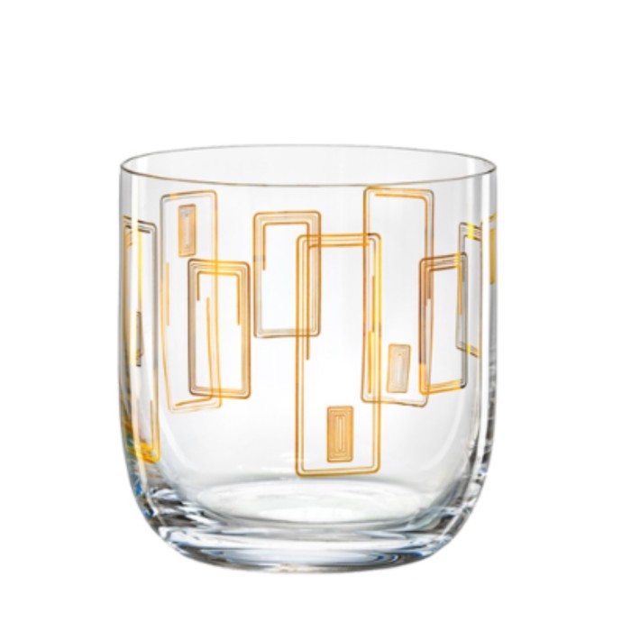 Набор стаканов для виски Crystalex «Ума. Роскошный контур», 330 мл, 6 шт креманки 330 мл crystalex samba 6 шт