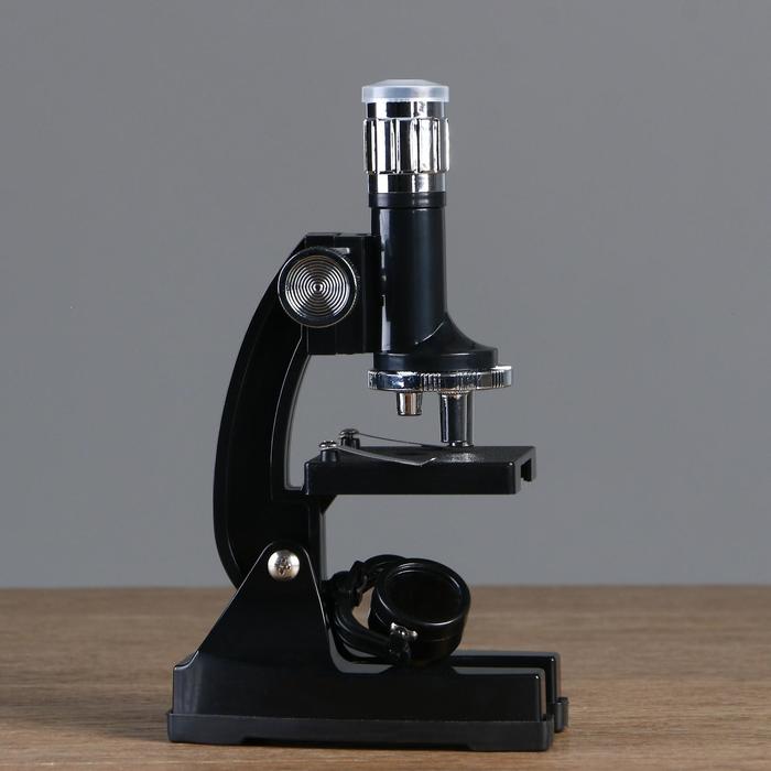 фото Микроскоп с проектором "наука", кратность увеличения 50-1200х, с подсветкой,