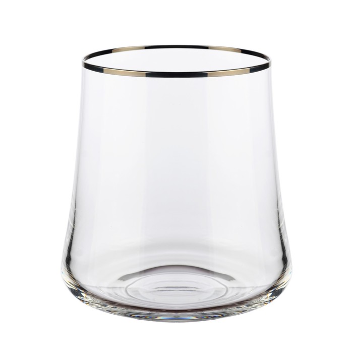 Набор стаканов для виски Crystalex «Экстра. Отводка платиной», 350 мл, 6 шт набор рюмок crystalex сандра отводка платиной 65 мл 6 шт