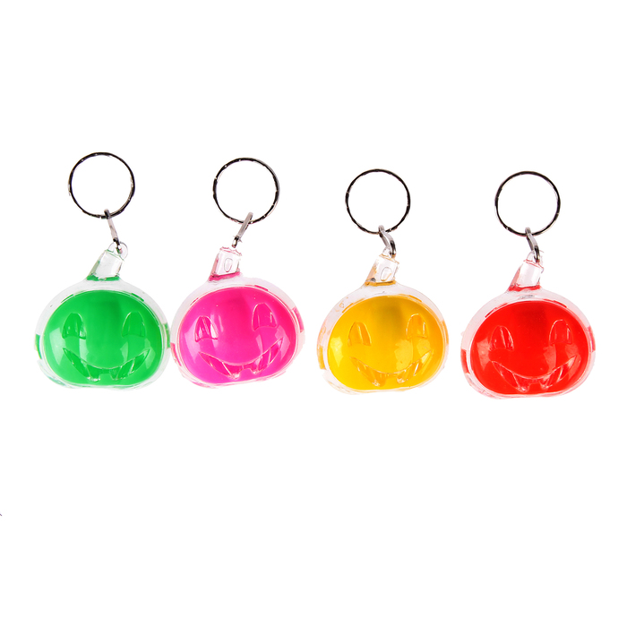 Брелок световой "Тыква", цвета МИКС