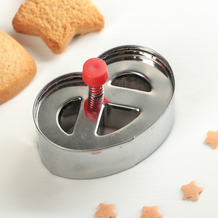 Форма для вырезания печенья "Кренделек" 6,5х4 см