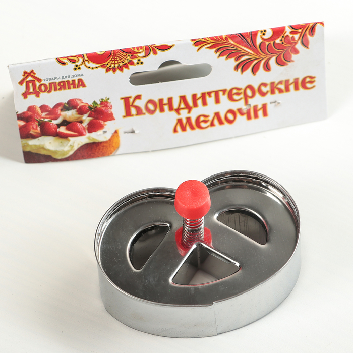 Форма для вырезания печенья "Кренделек" 6,5х4 см