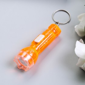 

Фонарик свет на кольце 1 лампочка "Мастер", МИКС