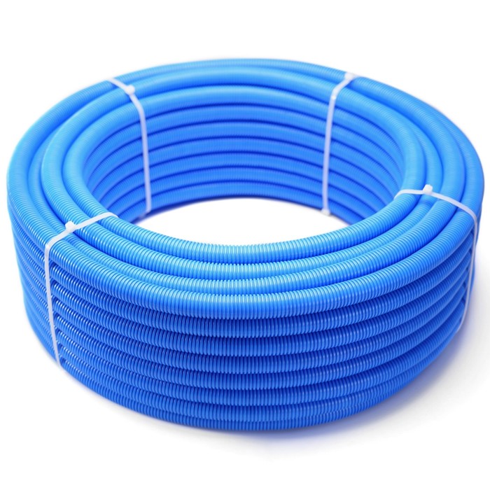 

Труба металлопластиковая RIIFO Omni, PE-Xb/AL/PE-Xb, d=16 х 2 мм, синий кожух 25/20, 50 м