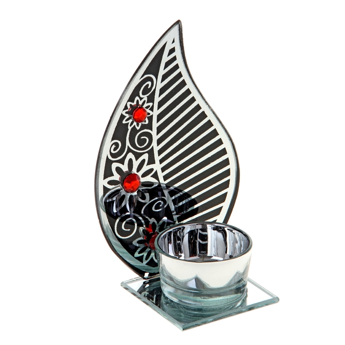 Подсвечник "Узорный листик"