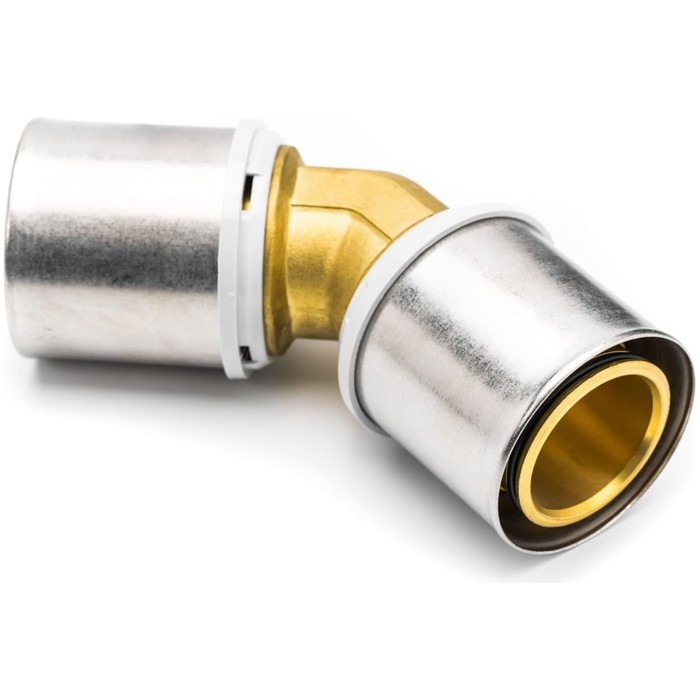 

Угольник-пресс RIIFO Omni, d=26 мм x 45°, латунь