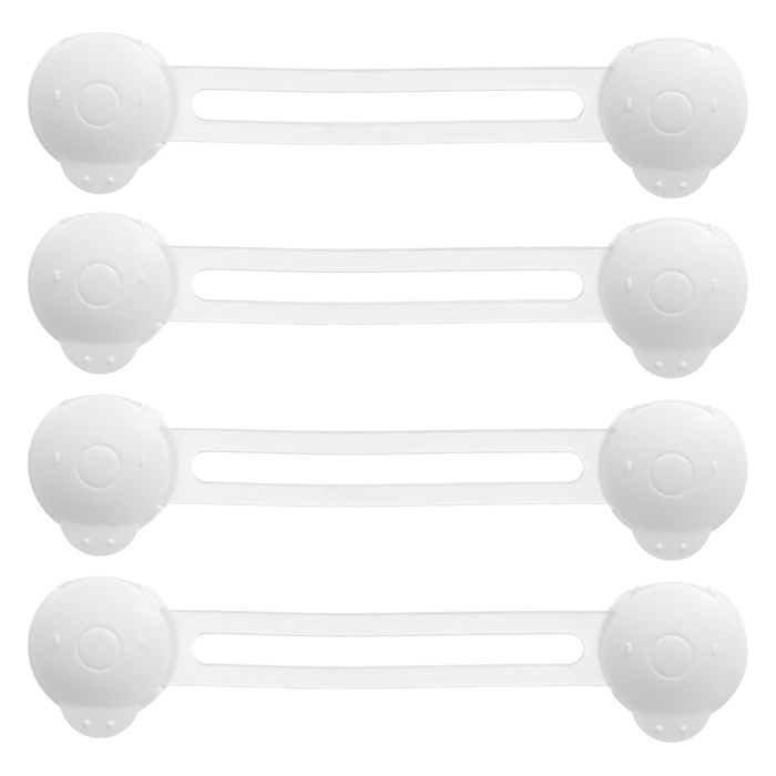 Набор универсальных блокираторов, 4 шт., цвет прозрачный/белый