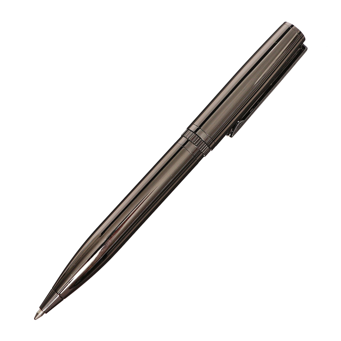 

Ручка шариковая поворотная, 0.7 мм, Bruno Visconti Boston, стержень синий, металлический корпус, вороненая сталь