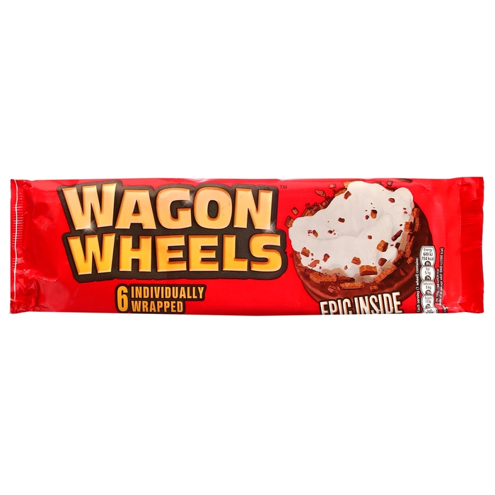 Печенье глазированное “Wagon Wheels” с суфле и ароматом шоколада, 228,6 г печенье wagon wheels с суфле и апельсиновым джемом 234 г