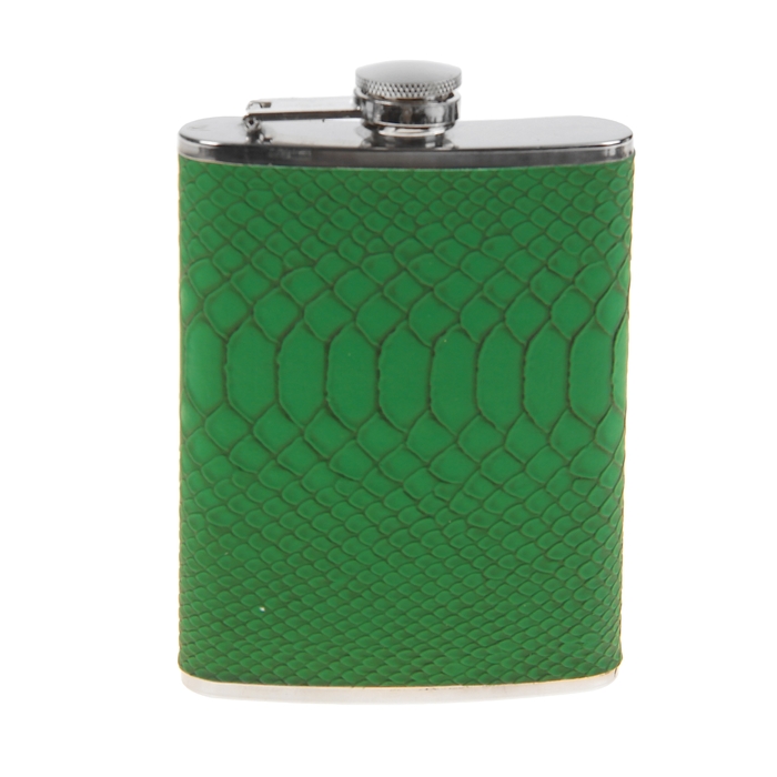Фляжка "Крокодил", 240 мл, зелёная