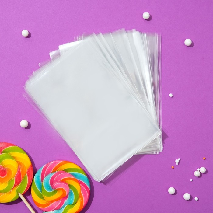 Пакет фасовочный БОПП 10 х 15 см 25 мкм 1₽