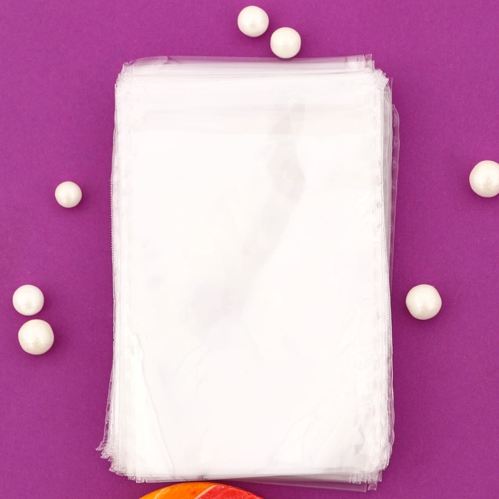 Пакет фасовочный БОПП 6 х 9 см 25мкм 1₽