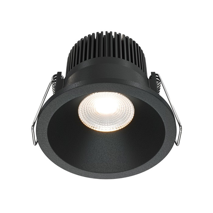 цена Светильник встраиваемый Technical DL034-01-06W3K-B, 6Вт, 6х6х6 см, LED, 420Лм, 3000К, цвет чёрный