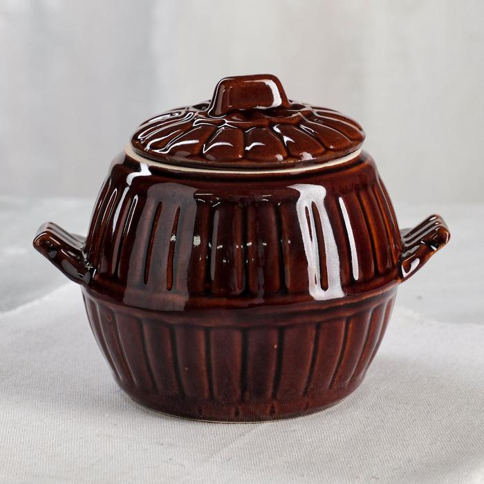 Горшок для запекания "Бочка", 0,7 л