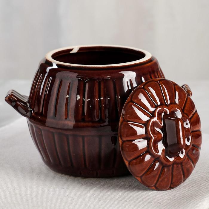 Горшок для запекания "Бочка", 0,7 л