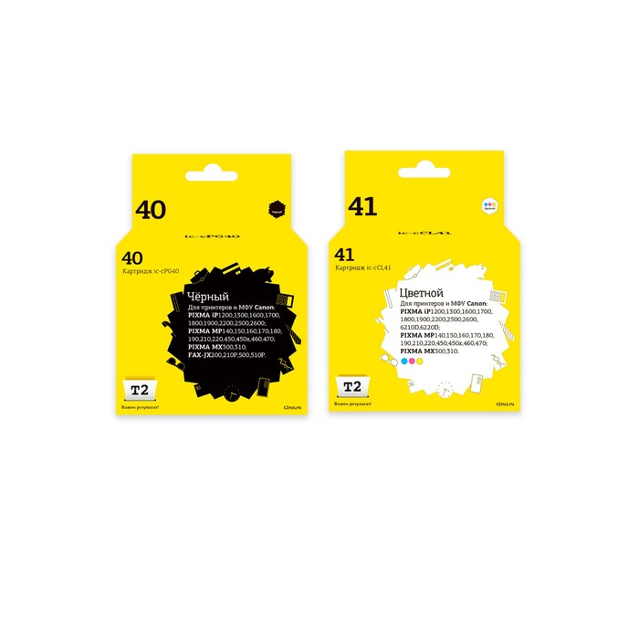 

КомплекткартриджейEasyPrintIC-PG-40/CL-41_SETдляCanon:PG-40/CL-41,черный+цветной