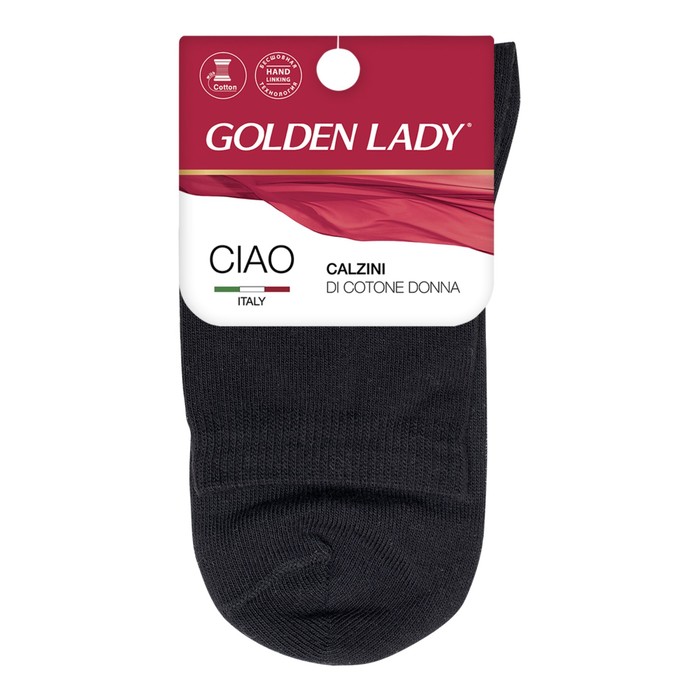 Носки женские GLD CIAO, размер 35-38, цвет nero