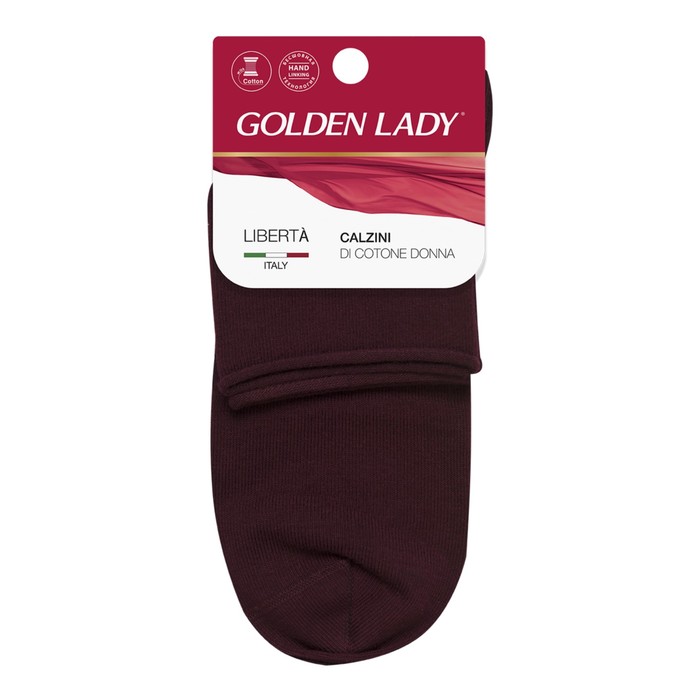 Носки женские GLD LIBERTA, размер 35-38, цвет bordo