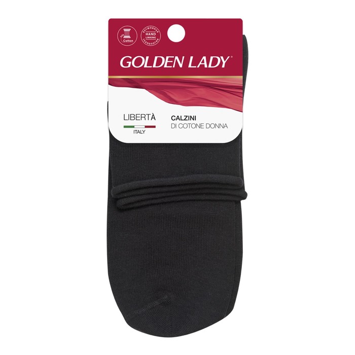 Носки женские GLD LIBERTA, размер 35-38, цвет nero