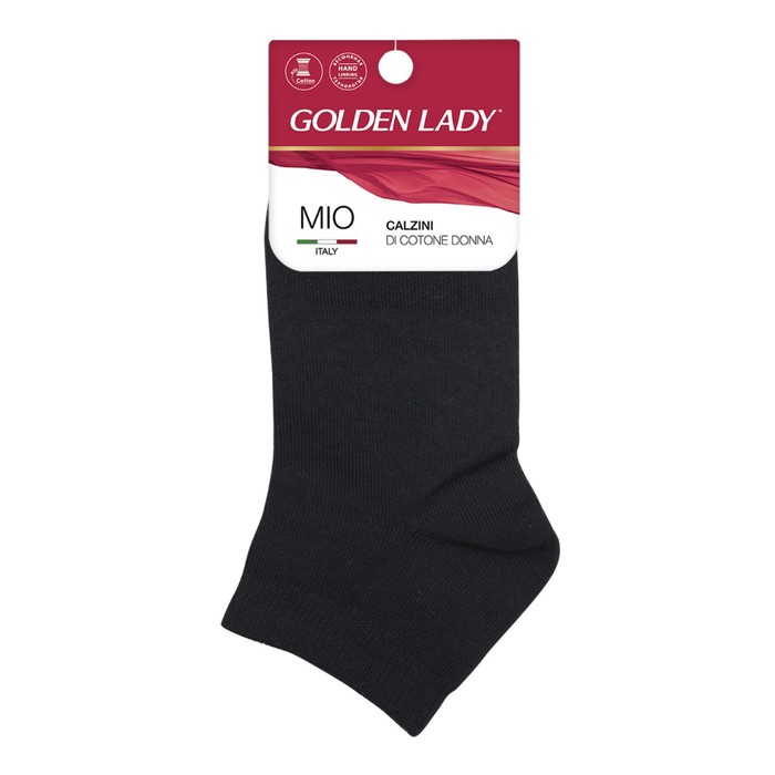 Носки женские укороченные GLD MIO, размер 39-41, цвет nero