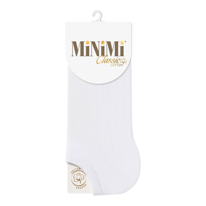 Носки женские MINI COTONE, размер 35-38, цвет bianco носки женские minimi cotone bianco белые 35 38 размер