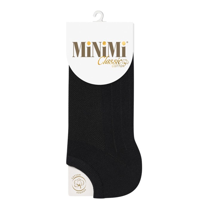 Носки женские MINI COTONE, размер 35-38, цвет nero