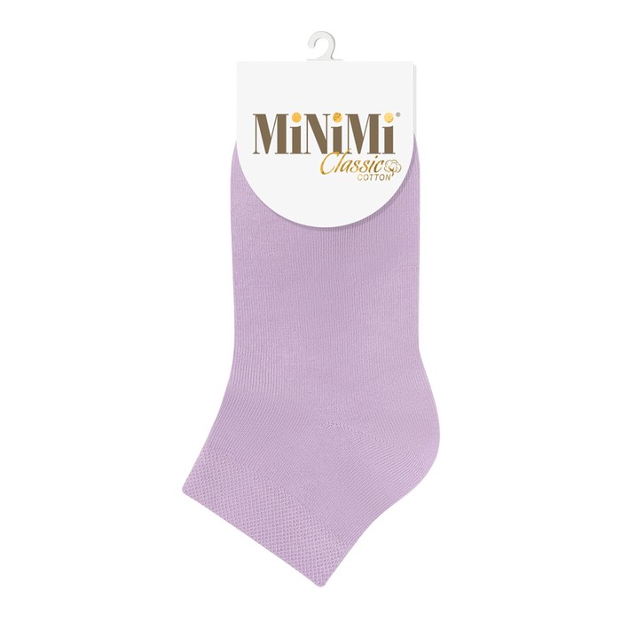 цена Носки женские укороченные MINI COTONE, размер 35-38, цвет lilla