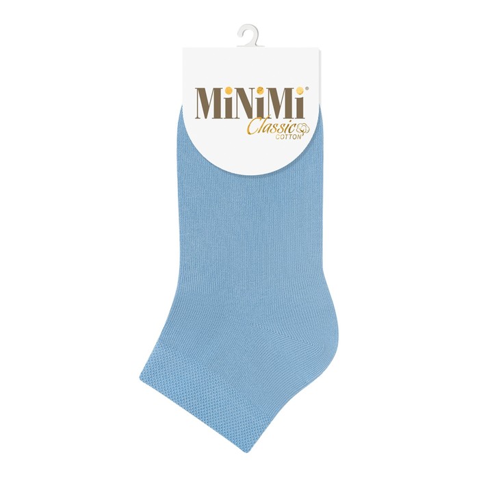 Носки женские укороченные MINI COTONE, размер 39-41, цвет azzurro