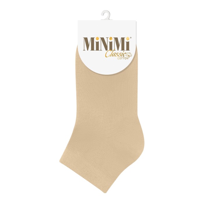 Носки женские укороченные MINI COTONE, размер 39-41, цвет beige