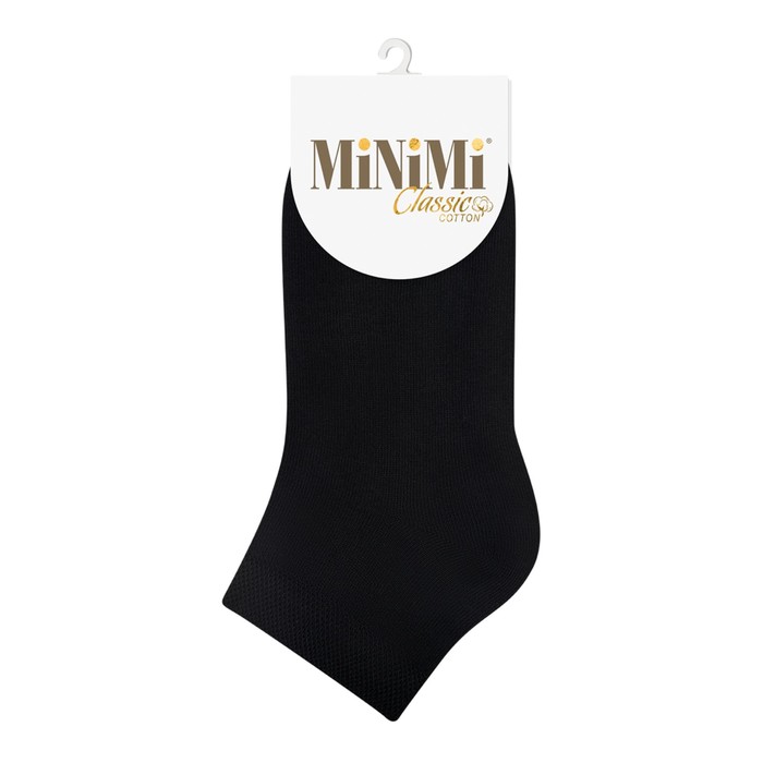Носки женские укороченные MINI COTONE, размер 39-41, цвет nero