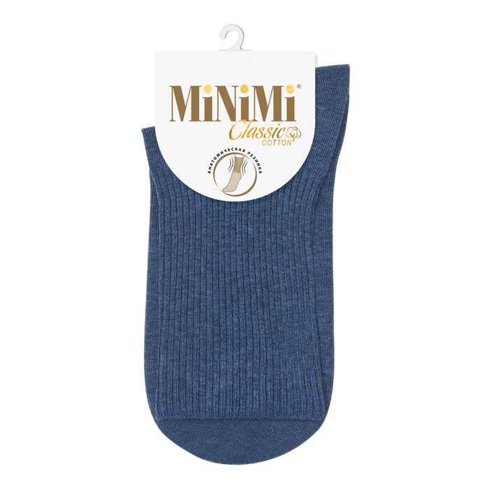 Носки женские MINI COTONE, размер 35-38, цвет blu