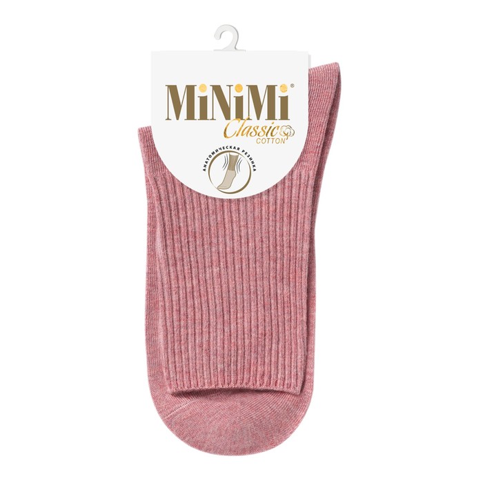 Носки женские MINI COTONE, размер 35-38, цвет fuxia