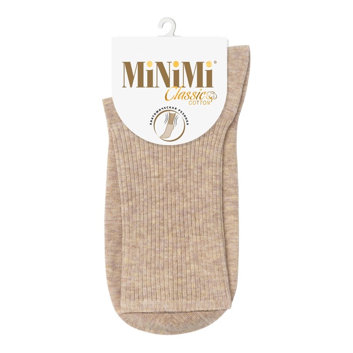 Носки женские MINI COTONE, размер 39-41, цвет beige