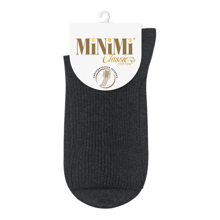 

Носки женские MINI COTONE, размер 39-41, цвет nero melange